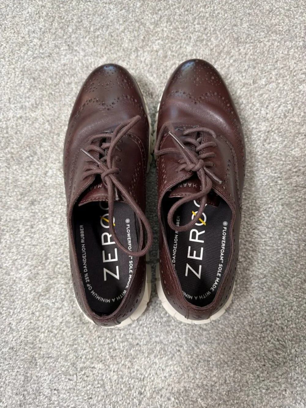 Cole Haan Men's ZERØGRAND Remastered Wingtip Oxford US9 EUC